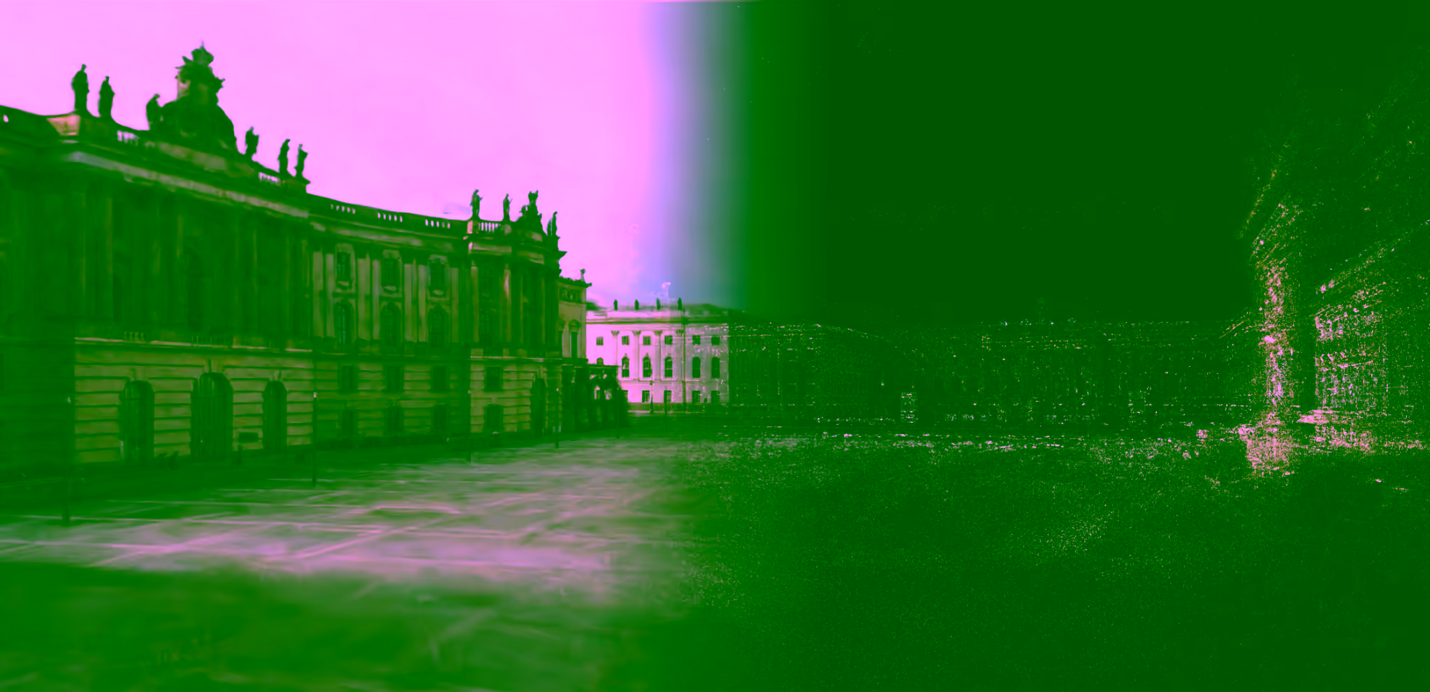 Splatware workspace for Gaussian Splatting from 360 video